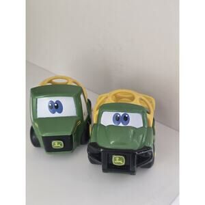 John Deere Oball Go Grippers Toy Vehicles Lot of 2 Toddler Toys
